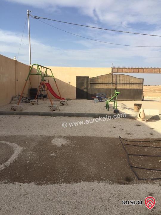 شاليه 500 متر مسور بداخله 50 متر مباني واصل كهرباء للبيع في عمان - منطقة القسطل عرقوب النعام جوار مشروع ريتاج عمان