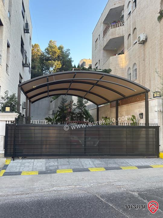 شقة أرضية حديثة مساحة 215م وحديقة 175م للبيع في عمان - ضاحية الرشيد