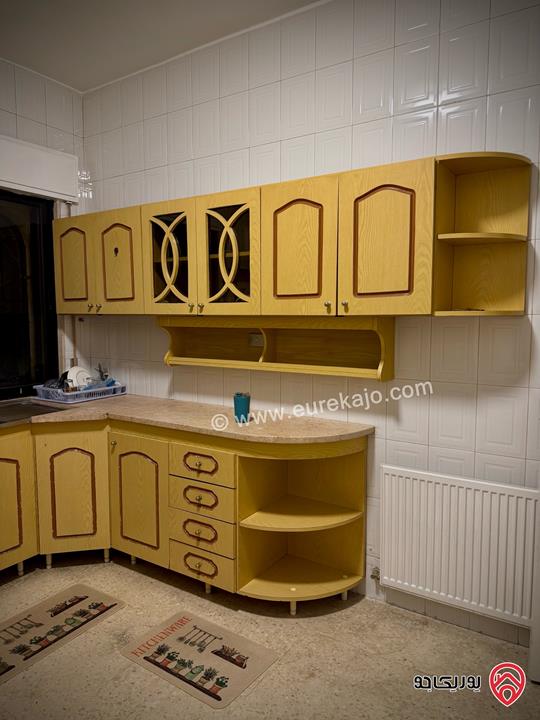 شقة مفروشة طابق ثالث مساحة 110م للايجار في عمان - اللويبدة جديد لم تسكن 