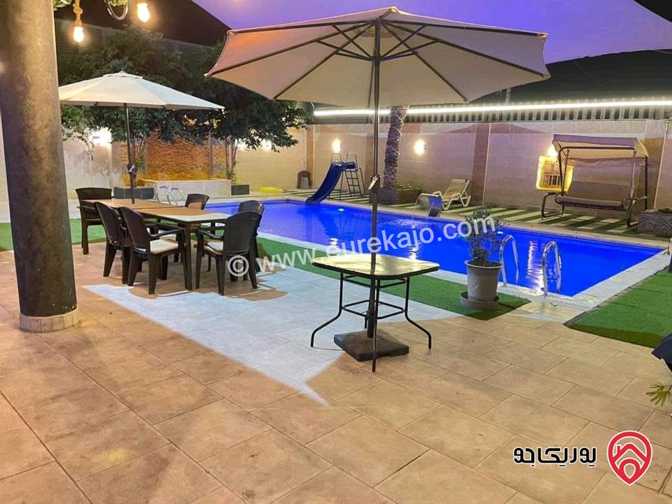 مزرعة للايجار اليومي في الرامة - البحر الميت 