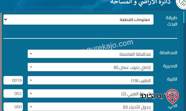 ارض استثمارية 75 دونم خارج التنظيم للبيع في عمان - الطنيب حوض السكة 