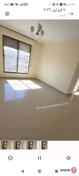 شقة طابق ثالث مساحة 130م للبيع في عمان - الجبيهة ام زويتينه