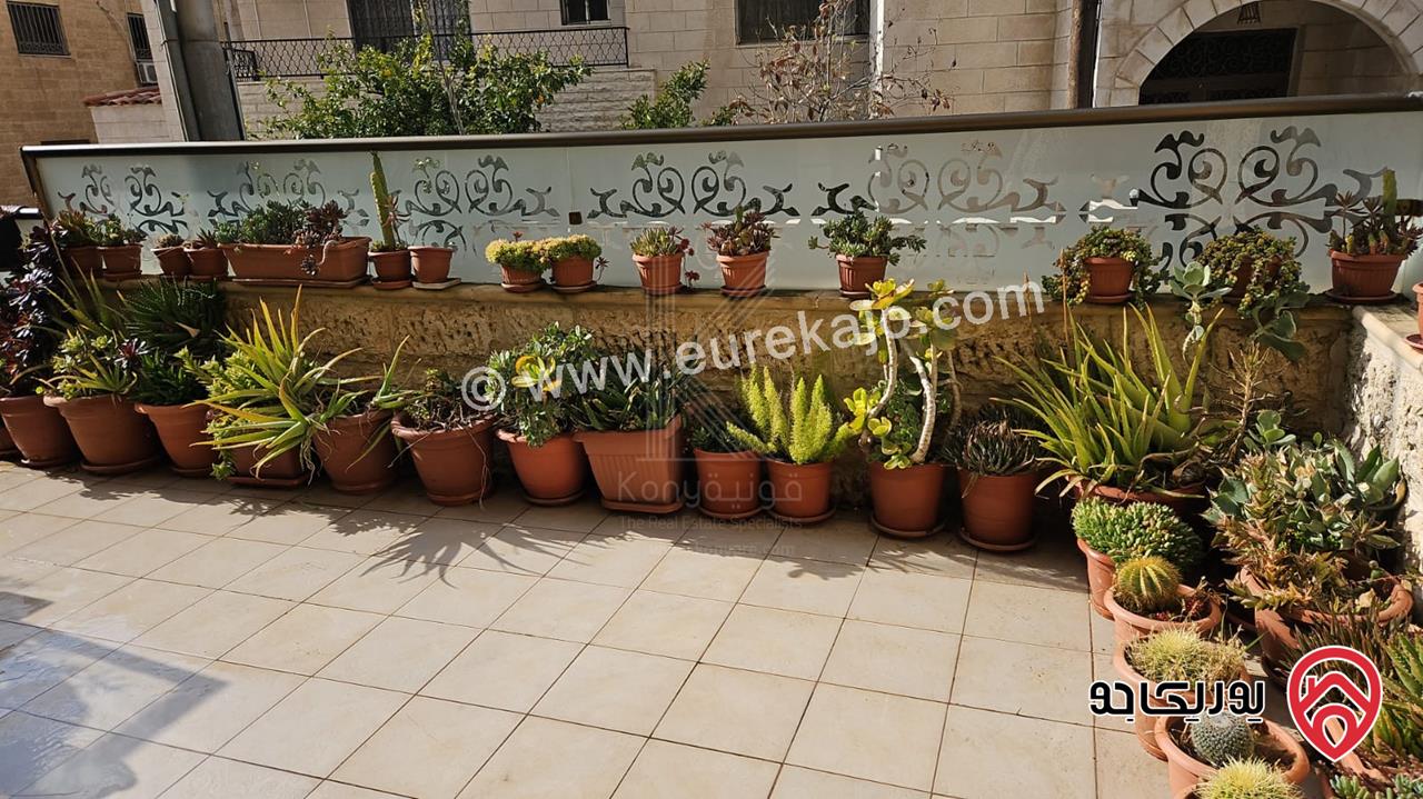 شقة مميزة طابق أرضي مساحة 143م مع مساحات خارجية للبيع في عمان - تلاع العلي