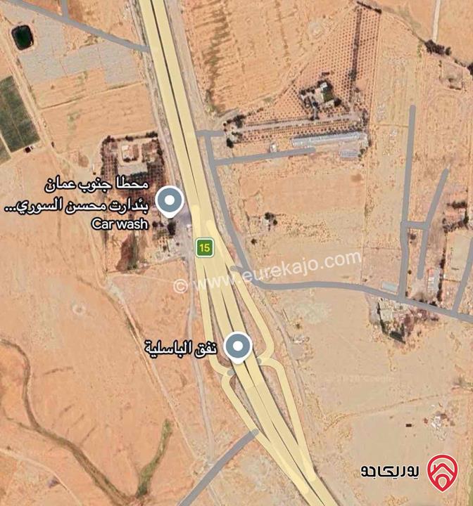 ارض مساحة 26 دونم للبيع من أراضي جنوب عمان - ارينبه الشرقية