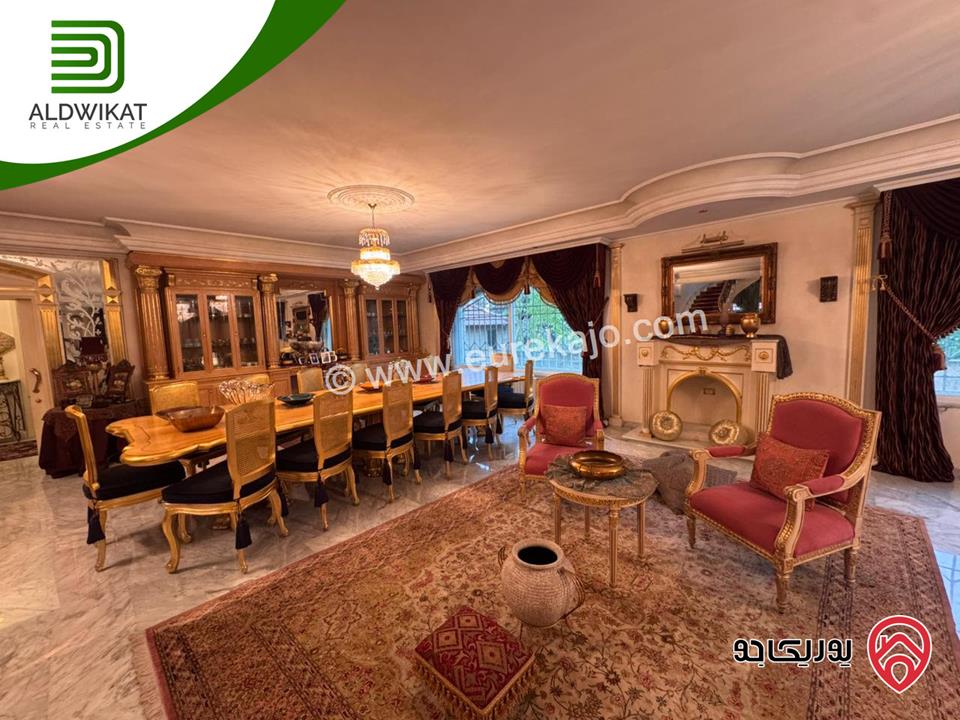 فيلا مستقلة للبيع في عمان - عبدون مساحة الارض 1000 م مساحة البناء 1050 م