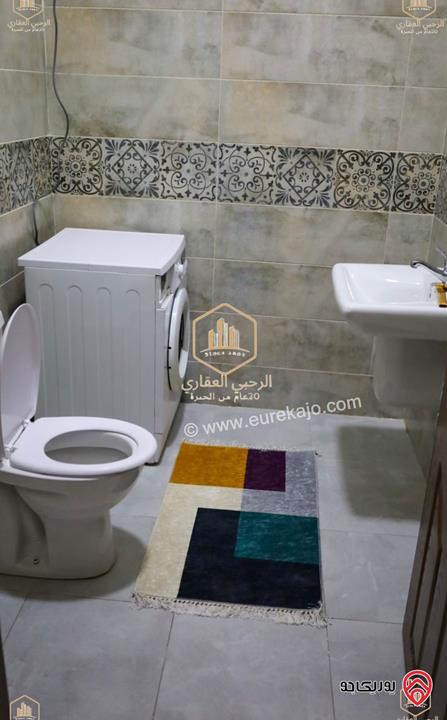 شقة مجددة مساحة 175م ارضية للايجار في عمان - اللويبدة