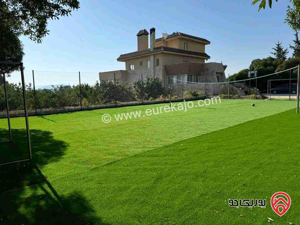 مزرعة مساحة الأرض 11 دونم وبناء مساحة 1200م للبيع في السلط