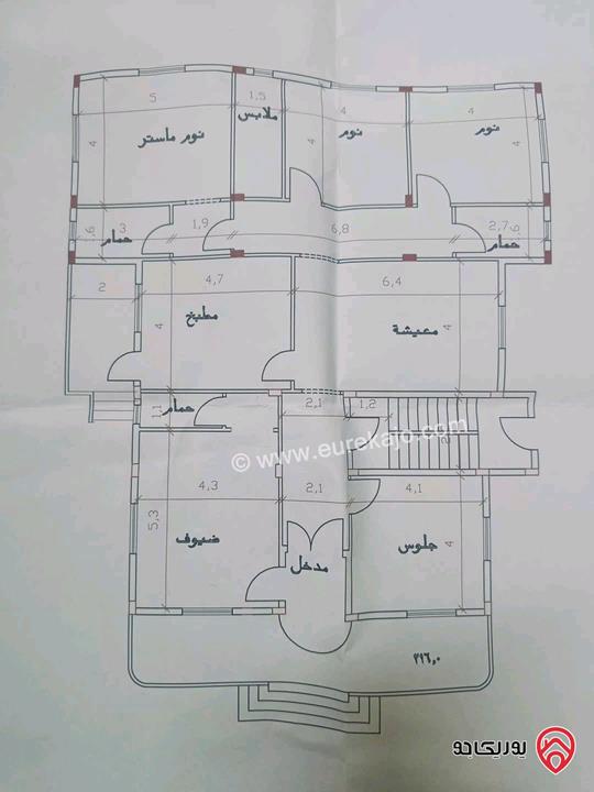 قطعة ارض مساحة 831م عليها بيت عظم للبيع في الطفيلة 