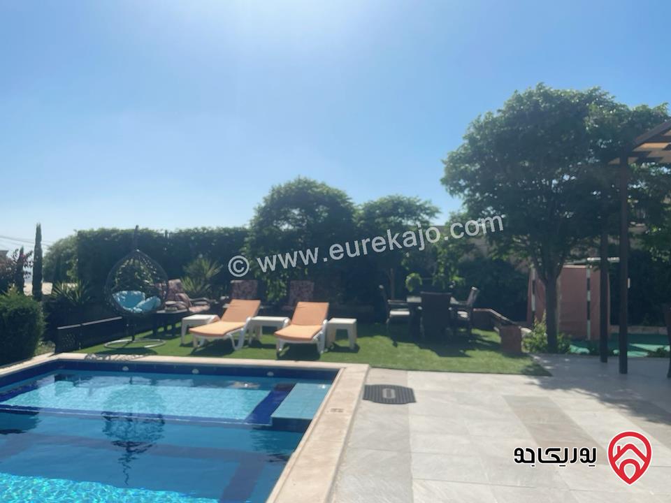 مزرعة مساحة الأرض 1200م والبناء 140م للبيع في جرش