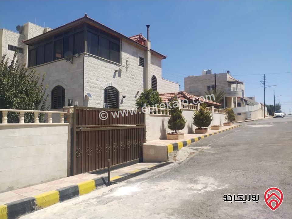 فيلا مساحة 320م على أرض 567م للبيع في عمان - مرج الحمام حي الجماعين 