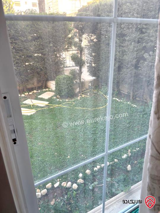 شقة طابقية ارضية مساحة 355م مع حديقة 500م للبيع في عمان - الشميساني