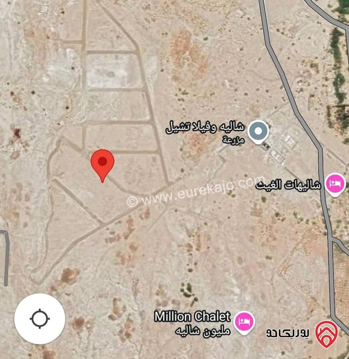 قطع اراضي استثمارية للبيع في البحر الميت خلف منتجع البحيرة 