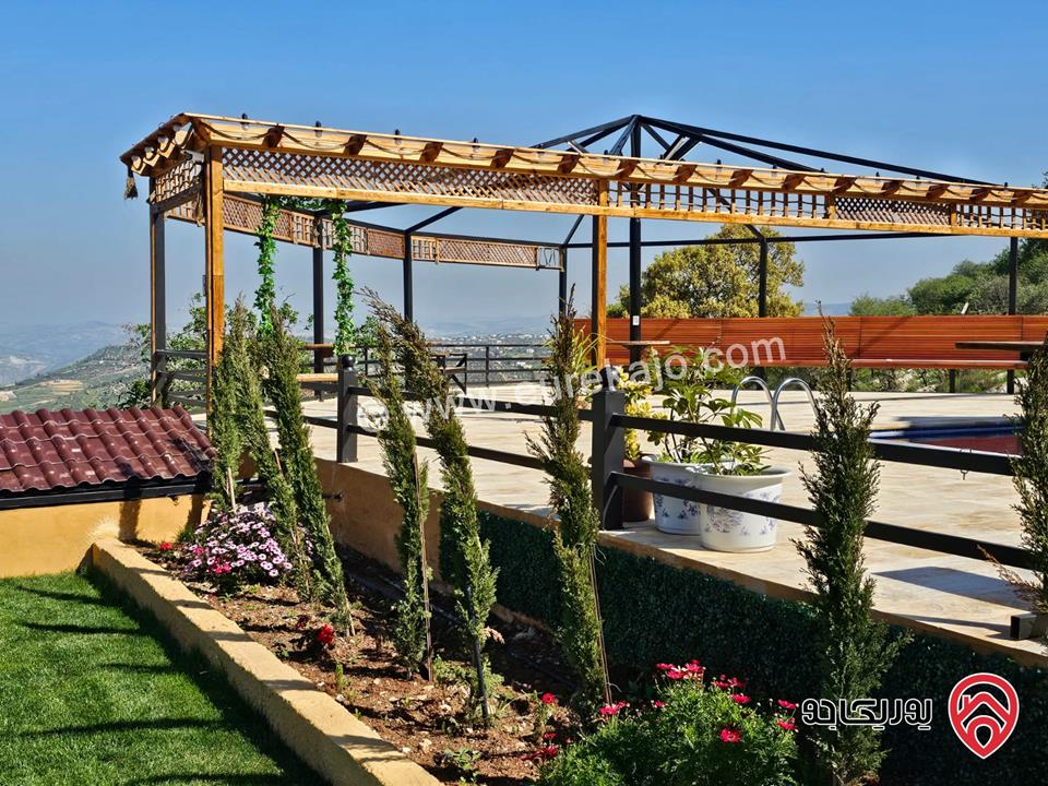 مزرعة مساحة الأرض 3 دونم و 620م والبناء 150م للبيع في السلط – منطقة الصبيحي