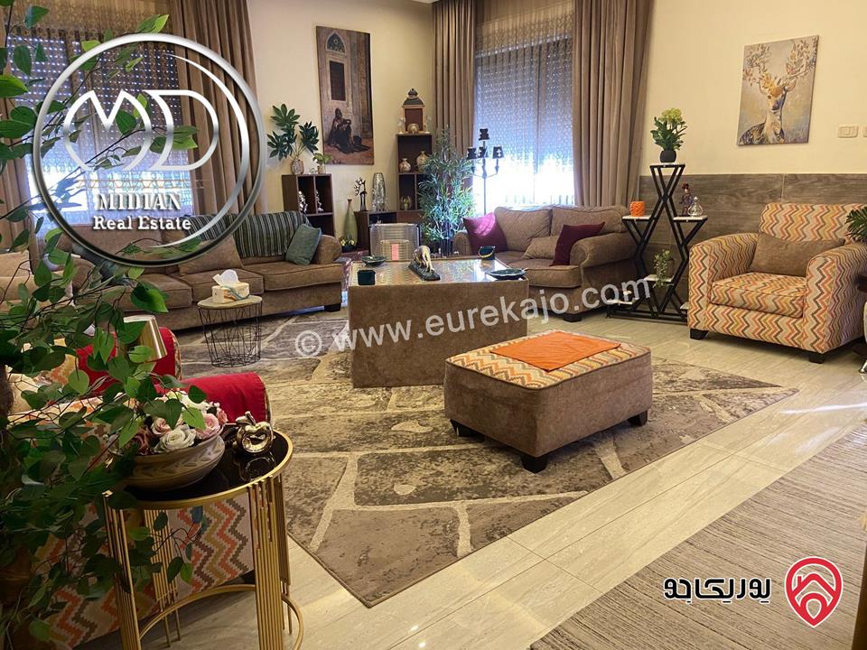 شقة أرضية للبيع في عمان - تلاع العلي مساحة 165م تشطيبات و ديكورات سوبر ديلوكس بسعر مميز