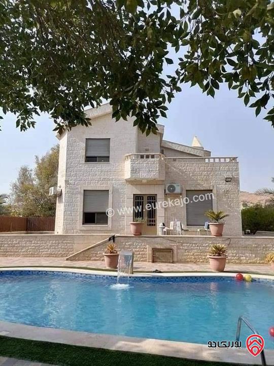 مزرعة للبيع في البحر الميت مساحة 4 دنم فرصة ذهبية للاستثمار والرفاهية