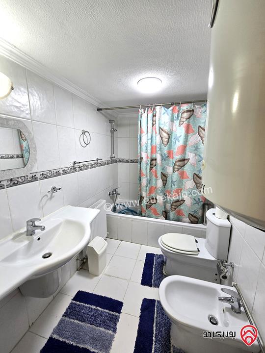 شقة مفروشة طابق ثاني مساحة 190م للايجار مفروشة في عمان - خلدا 