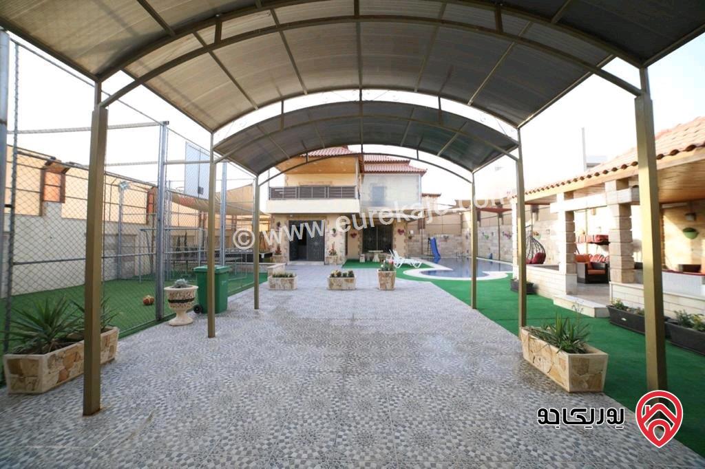 شاليه مساحة 220م على أرض 581م للبيع في الاغوار الجنوبية - الرامة