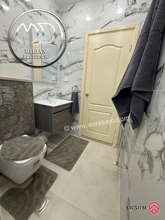 شقة مفروشة للايجار في عمان - ام السماق مساحة 150م طابق ثاني تشطيبات وفرش سوبر ديلوكس اطلالة جميلة بسعر مميز