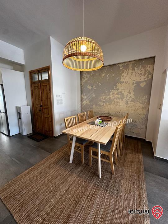 شقة مفروشة طابق أرضي مساحة 117م للايجار في عمان - اللويبدة