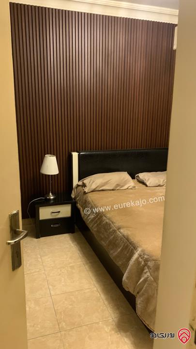 شقة مفروشة مساحة 90م طابق أول للإيجار في عمان - ضاحية الرشيد مربع العائلات من المالك مباشرة 