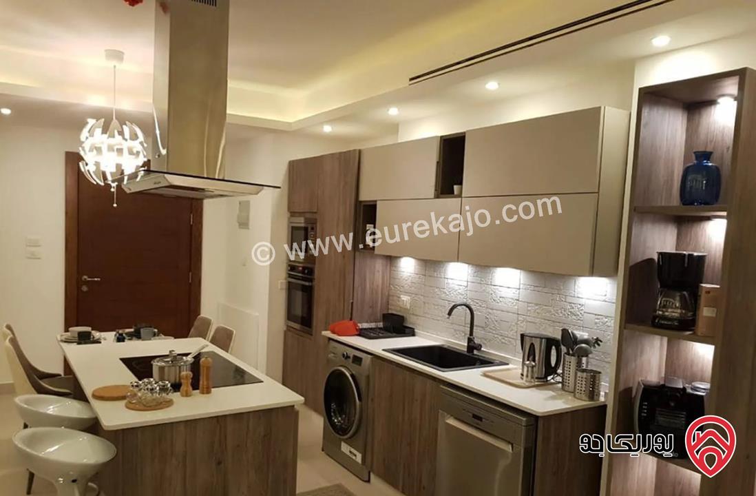 شقة مفروشة طابق ثاني مساحة 95م للايجار في عمان - عبدون