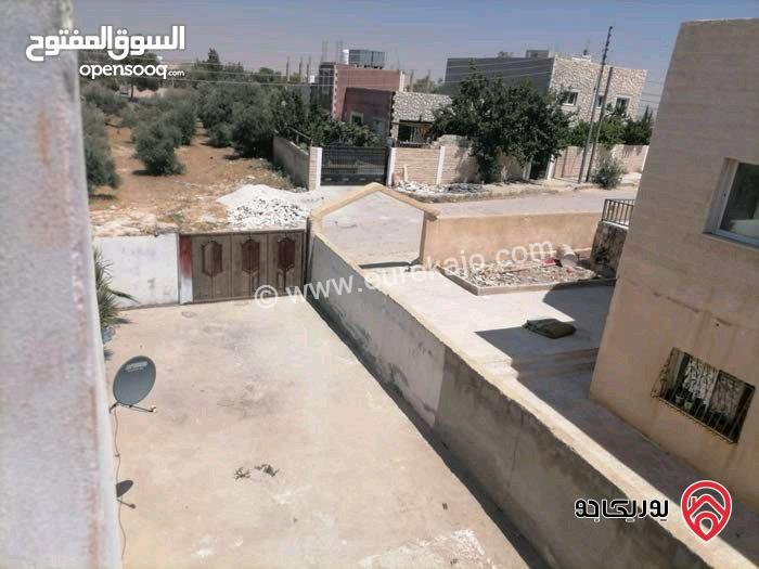 بيت طابقين مساحة 350م على ارض 440م للبيع او للبدل على بيت صغير أو أرض في عمان - رجم الشامي