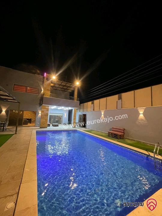 شاليه على ارض 275م للبيع في البحر الميت - جوفة الكفرين