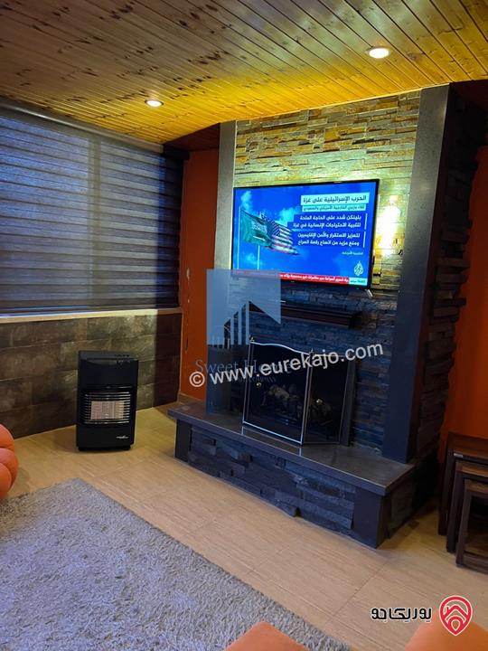 شقة مفروشة فاخرة للبيع في عمان - أم السماق قرب دوار النعيمات طابق ثالث 110م مع روف 110م تشطيب سوبر ديلوكس