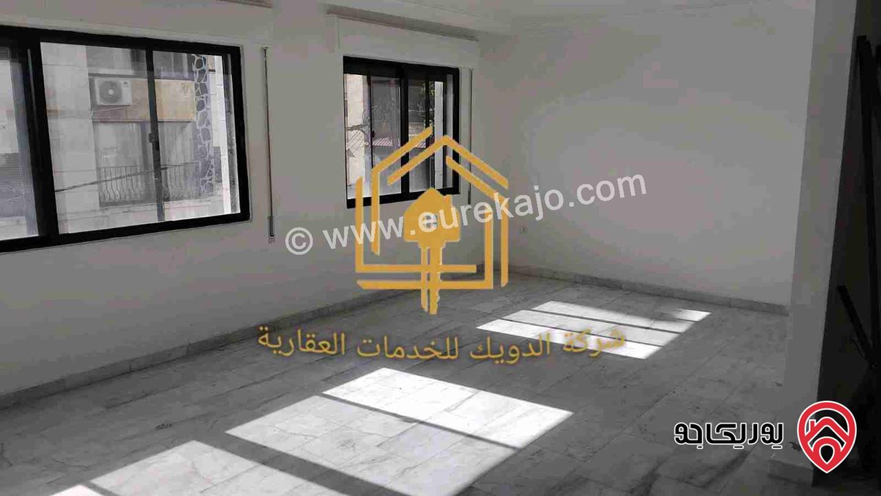 شقة فارغة طابق ثانى مساحة 110م للإيجار في عمان - دير غبار 