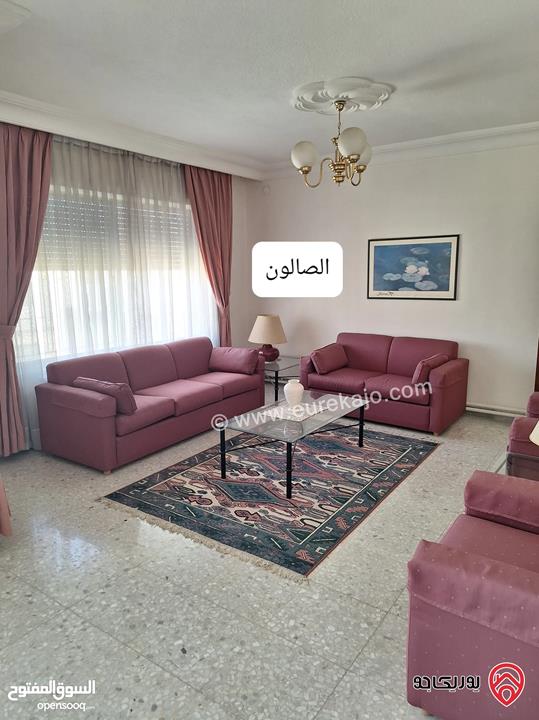 شقة مفروشة مساحة 183م للايجار في عمان - ضاحية الامير راشد