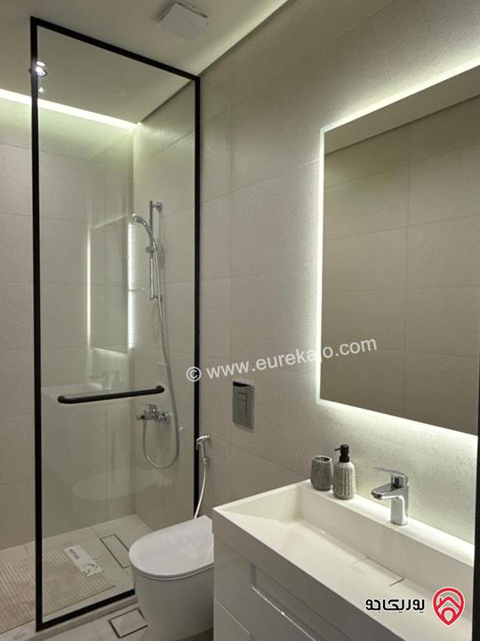 Fully furnished luxury ground floor apartment 100 Sqm for rent in Amman – North Abdoun