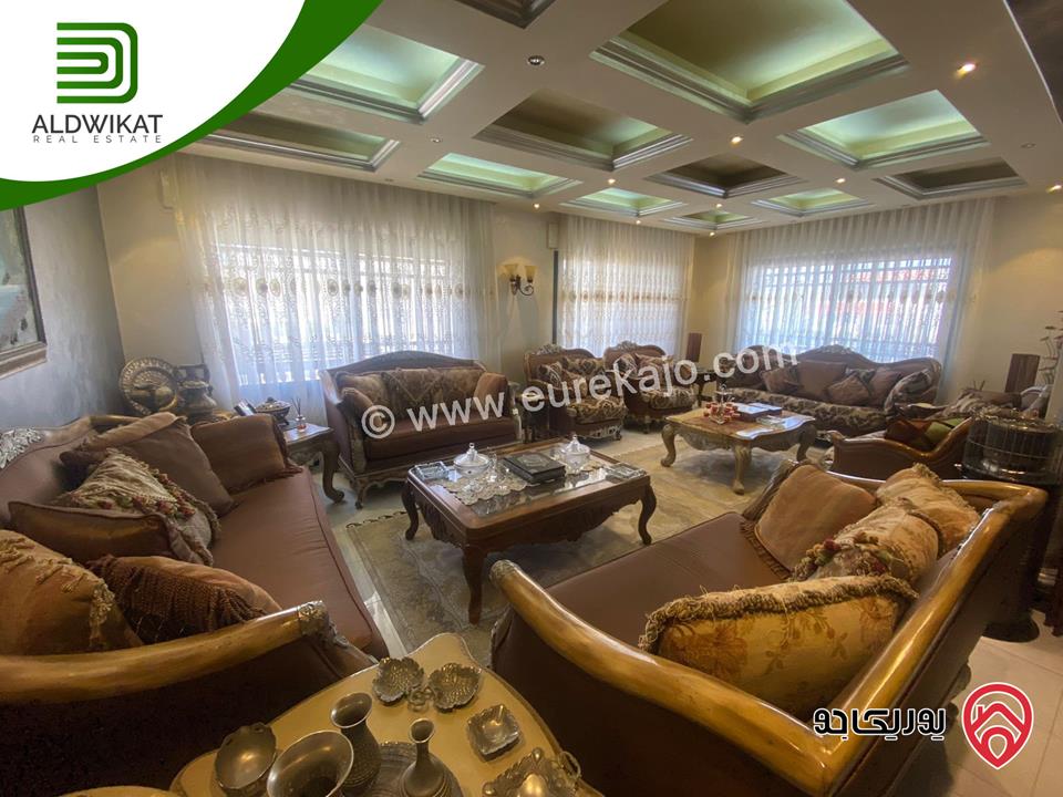 فيلا مستقلة للبيع في عمان - شفا بدران مفروشة مساحة البناء 600 م مساحة الارض 600 م