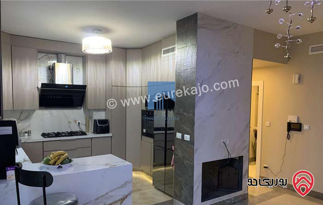 شقة فاخرة للبيع في عمان - دير غبار مقابل صيدلية جونيا طابق ثالث 150م مع روف 130م تشطيب سوبر ديلوكس