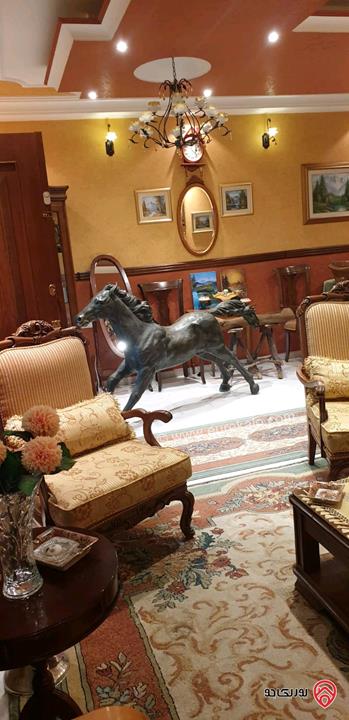 شقة أرضية مساحة 260م داخلي و 300م خارجي للبيع في عمان - تلاع العلي الشمالي