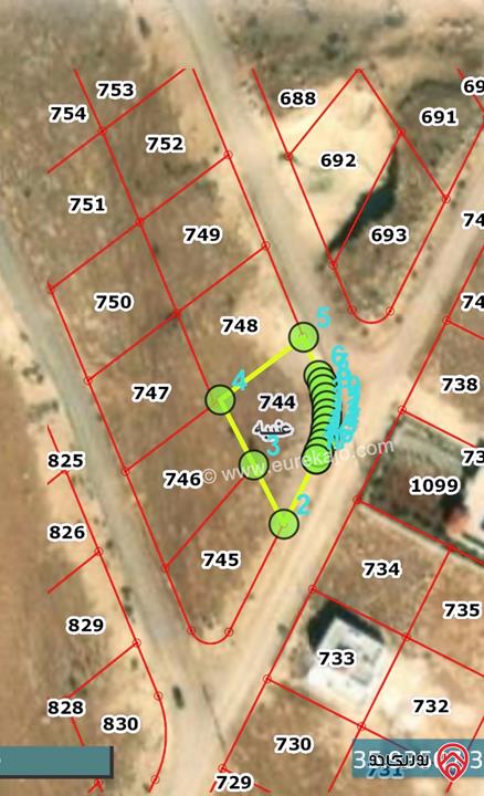 قطعة ارض مساحة 510م للبيع في جرش