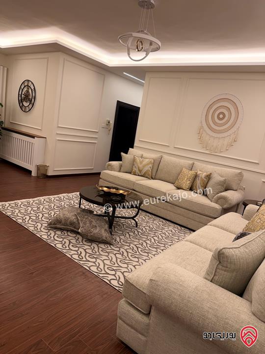 شقة مفروشة أرضية مساحة 142م للإيجار في عمان - عبدون من المالك