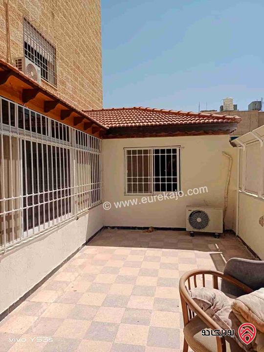 شقة أرضية مساحة 170م داخلي و 100م خارجي للبيع في عمان - أم السماق