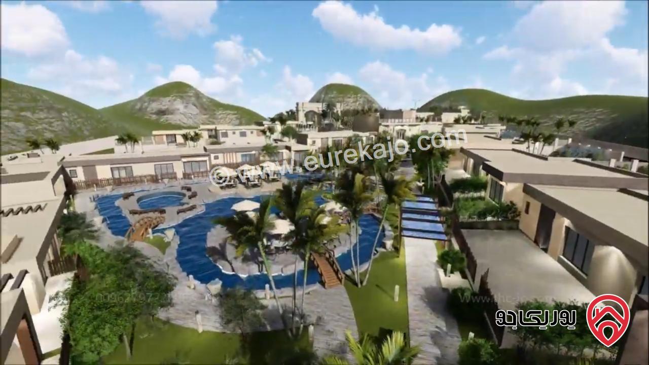 مشروع منتجع مزارع وفلل مساحة الأرض 24 دونم بطراز حديث للبيع في عمان - البحاث