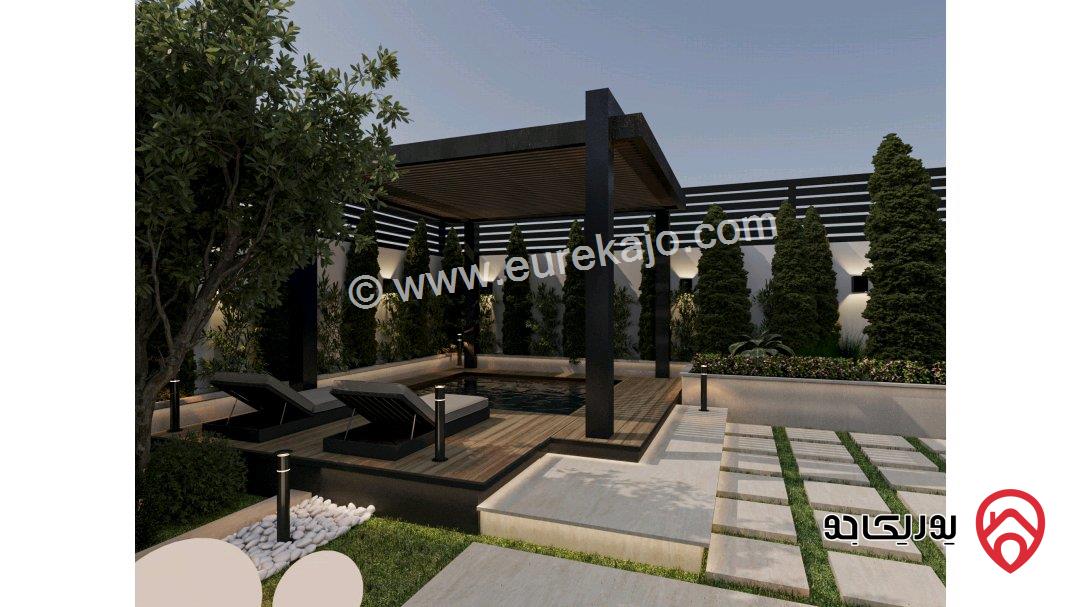 فيلا مساحة 519م على أرض 959م للبيع في السلط - السرو بعد دوار الكمالية 4 كم قرب إسكان الجمارك