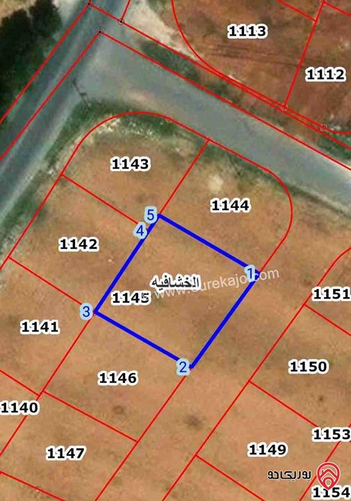 قطعة ارض مميزة مساحة 633م للبيع في عمان - الخشافيه