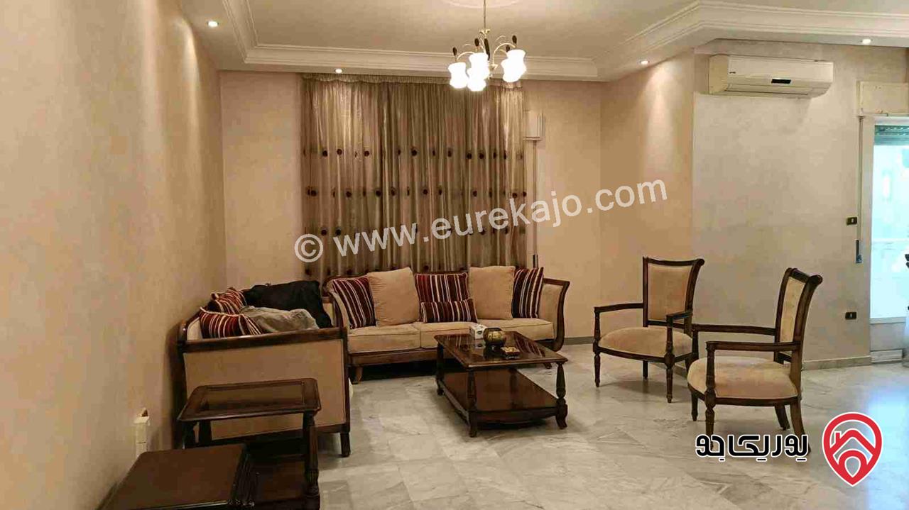 شقة مفروشة سوبر ديلوكس مساحة 200م للايجار في عمان - الرابية 