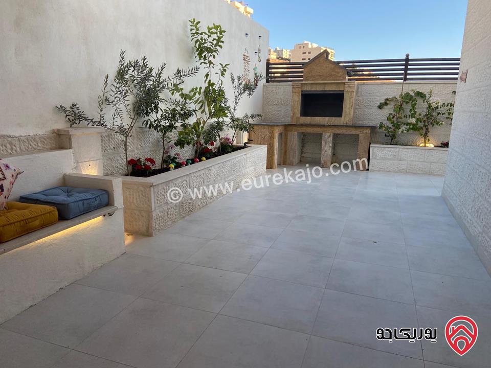 شقة ارضية فاخرة مساحة 150م داخلي و 160م خارجي للبيع في عمان - ابو السوس