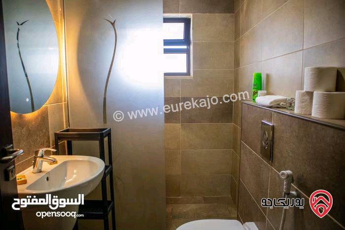 شقة مفروشة مساحة 160م طابق ثالث للايجار مفروشة في عمان - طريق المطار 