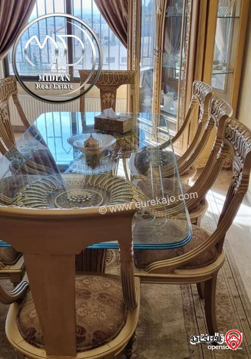 شقة مفروشة للايجار في عمان - تلاع العلي مساحة 180م طابق ثاني تشطيبات و فرش سوبر ديلوكس بسعر مميز