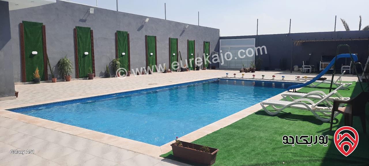 مزرعة - شاليه Welcome Villa للايجار اليومي في البحر الميت