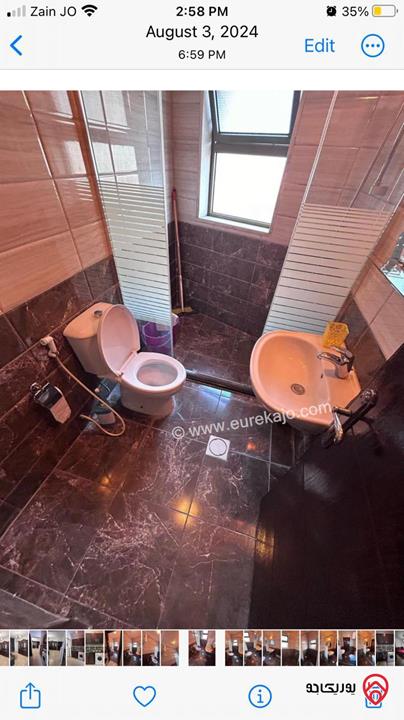 شقة طابق ثالث مساحة 82م مقسمة الى استديوهان للبيع في عمان - الجبيهة  