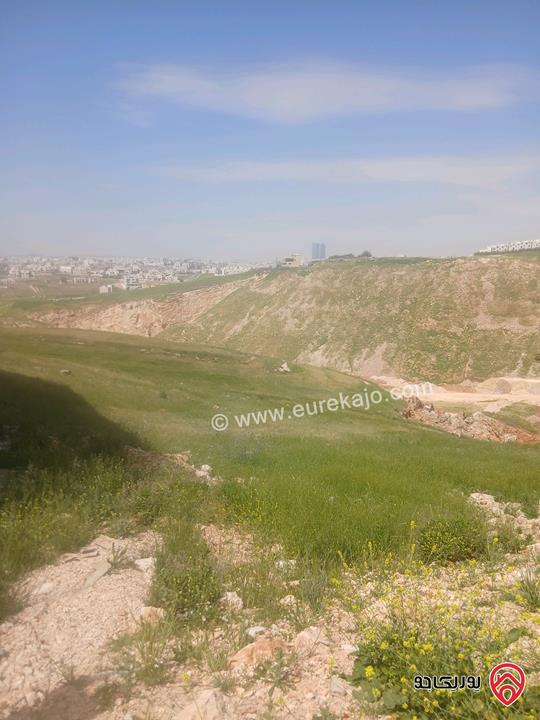 ارض مساحة 990م للبيع من أراضي غرب عمان - مرج الحمام البحاث الطبقة 