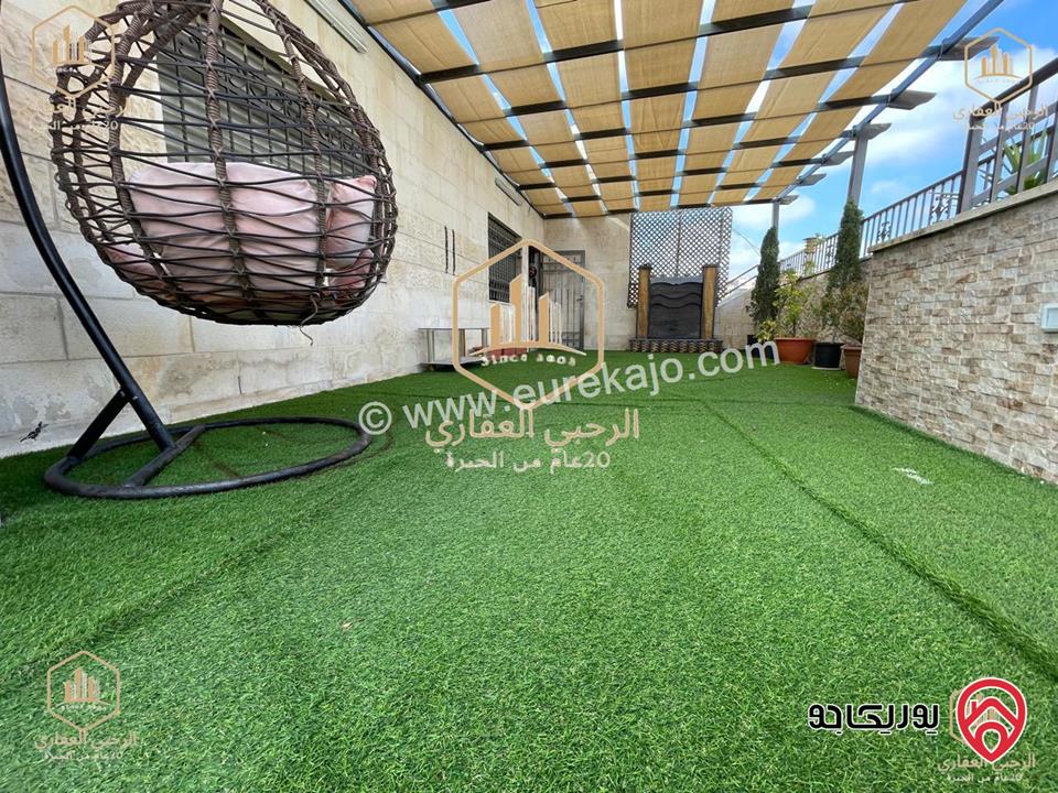 شقة طابق ثالث مع رووف سوبر ديلوكس مساحة 450م للايجار في عمان - خلدا