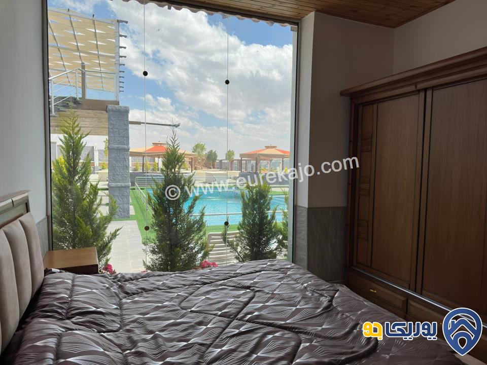 شاليه - مزرعة DanDana Farm - مزرعة دندنة للايجار اليومي في جرش 