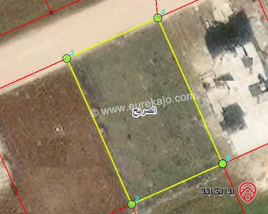 ارض 1000م للبيع في اربد من اراضي الصريح ضمن حوض المسرب الجنوبي 
